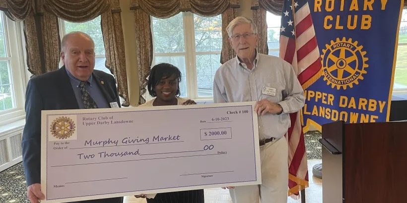 rotary club donation